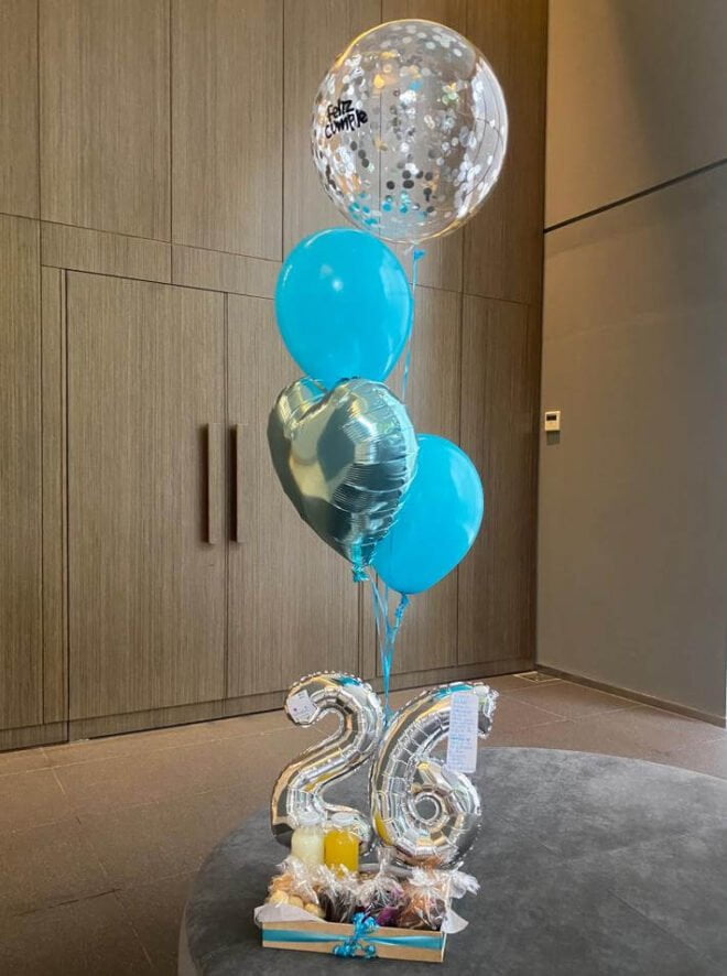 Desayuno edad + Globos