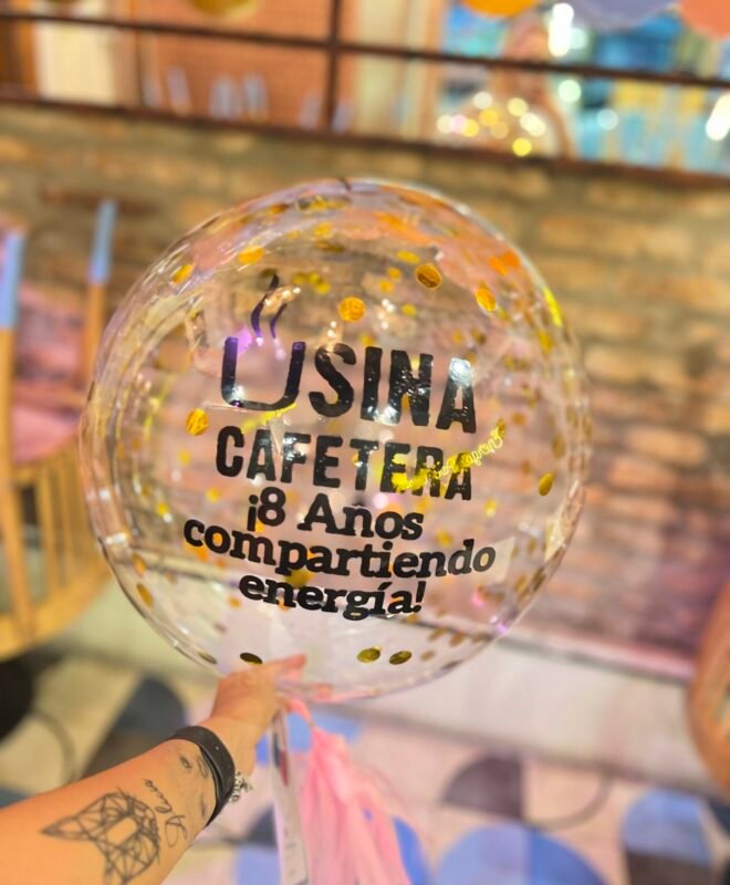 Burbujas Personalizadas con Logo