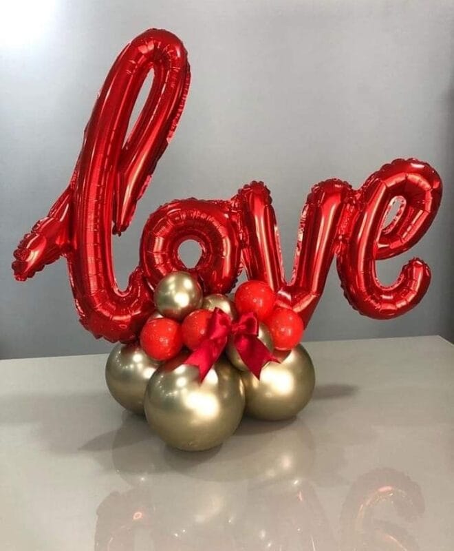 MiniCentro de Mesa Love