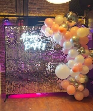 Shimmer + Arco de Globos